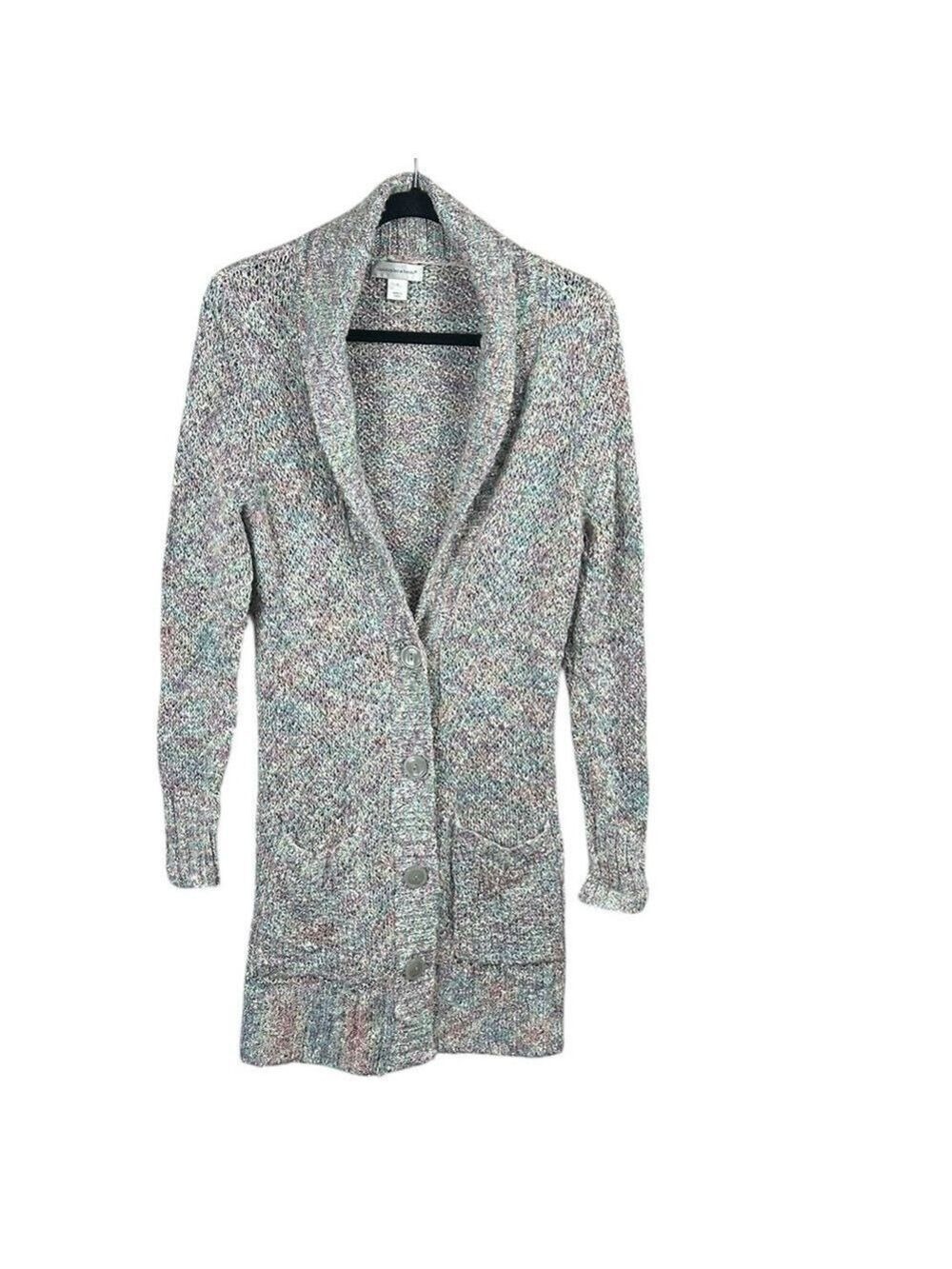 Christopher & Banks Pastel Knit Cardigan Sweater Size S